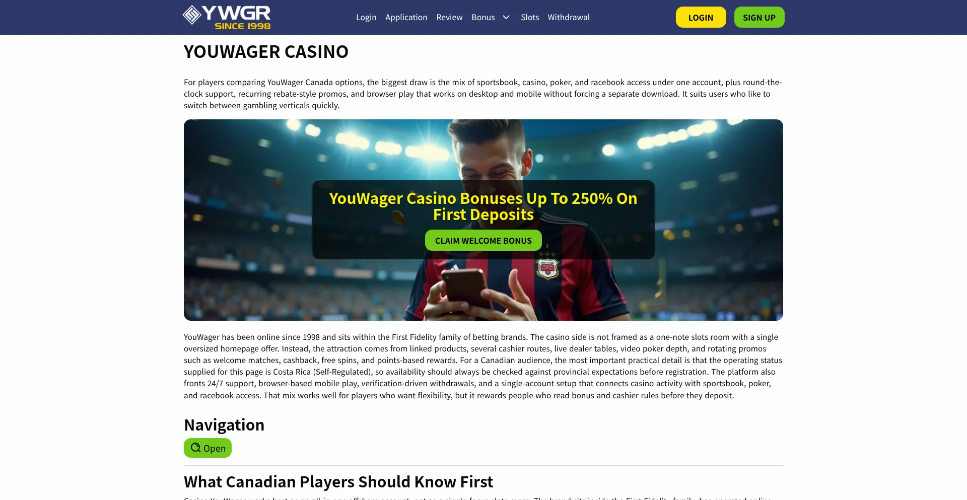 Youwager.casino