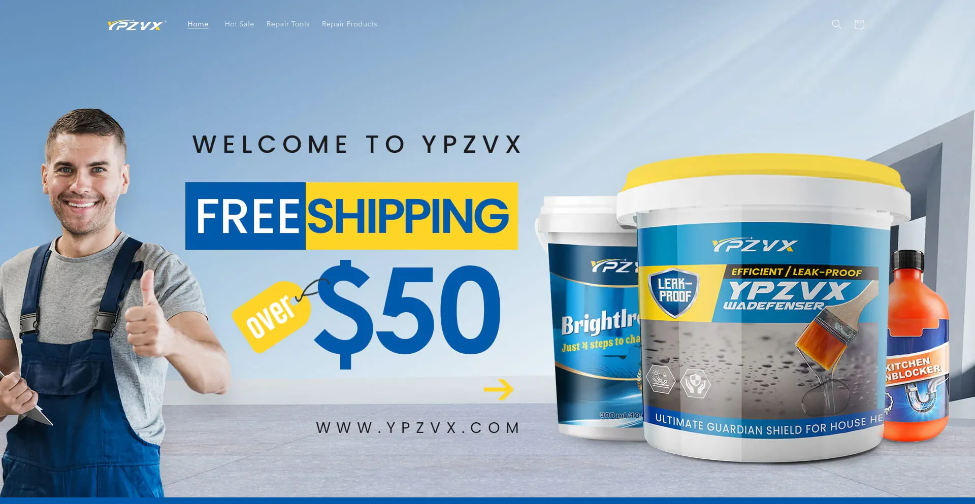 Website screenshot of Ypzvx.com