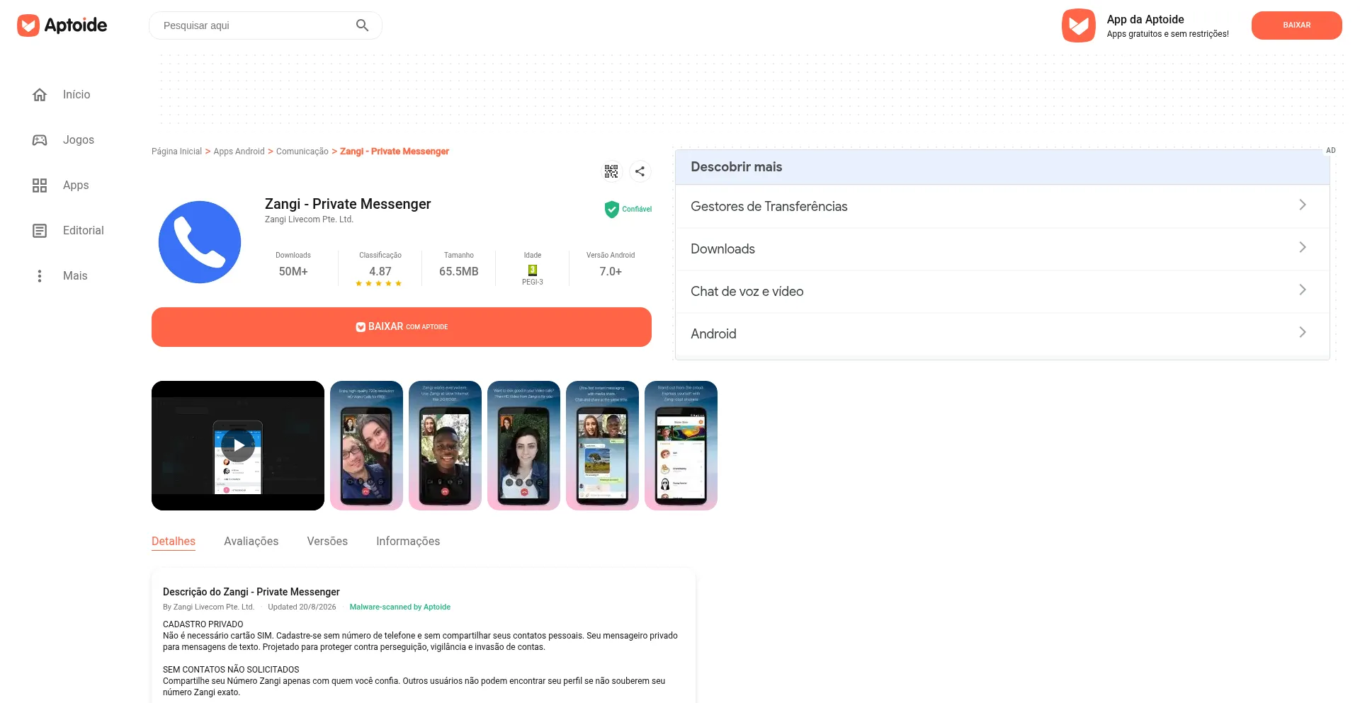Zangi.br.aptoide.com
