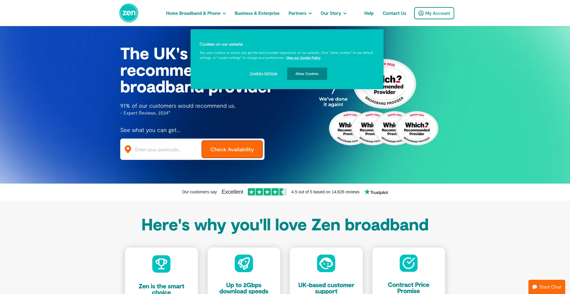 Zen.co.uk é Seguro e Confiável?