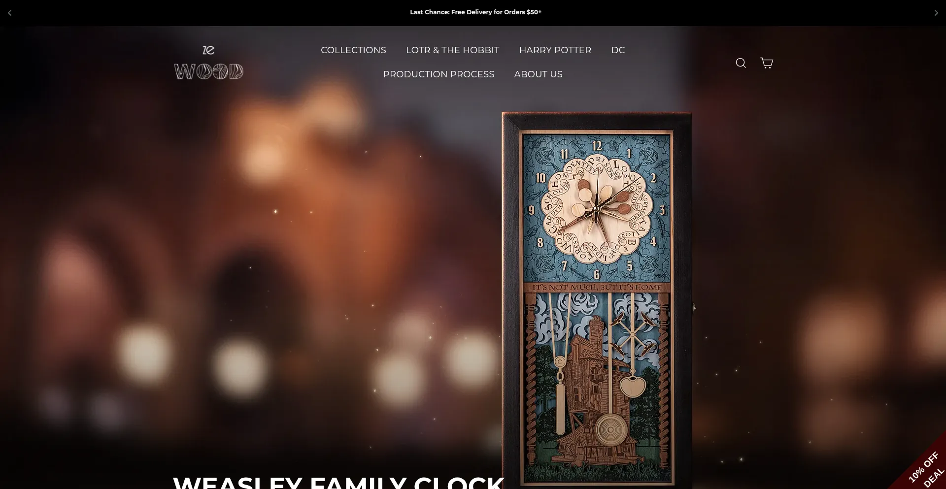 Website screenshot of Zewood.co