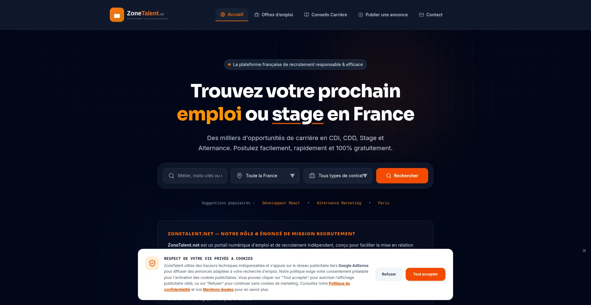 Zonetalent.net