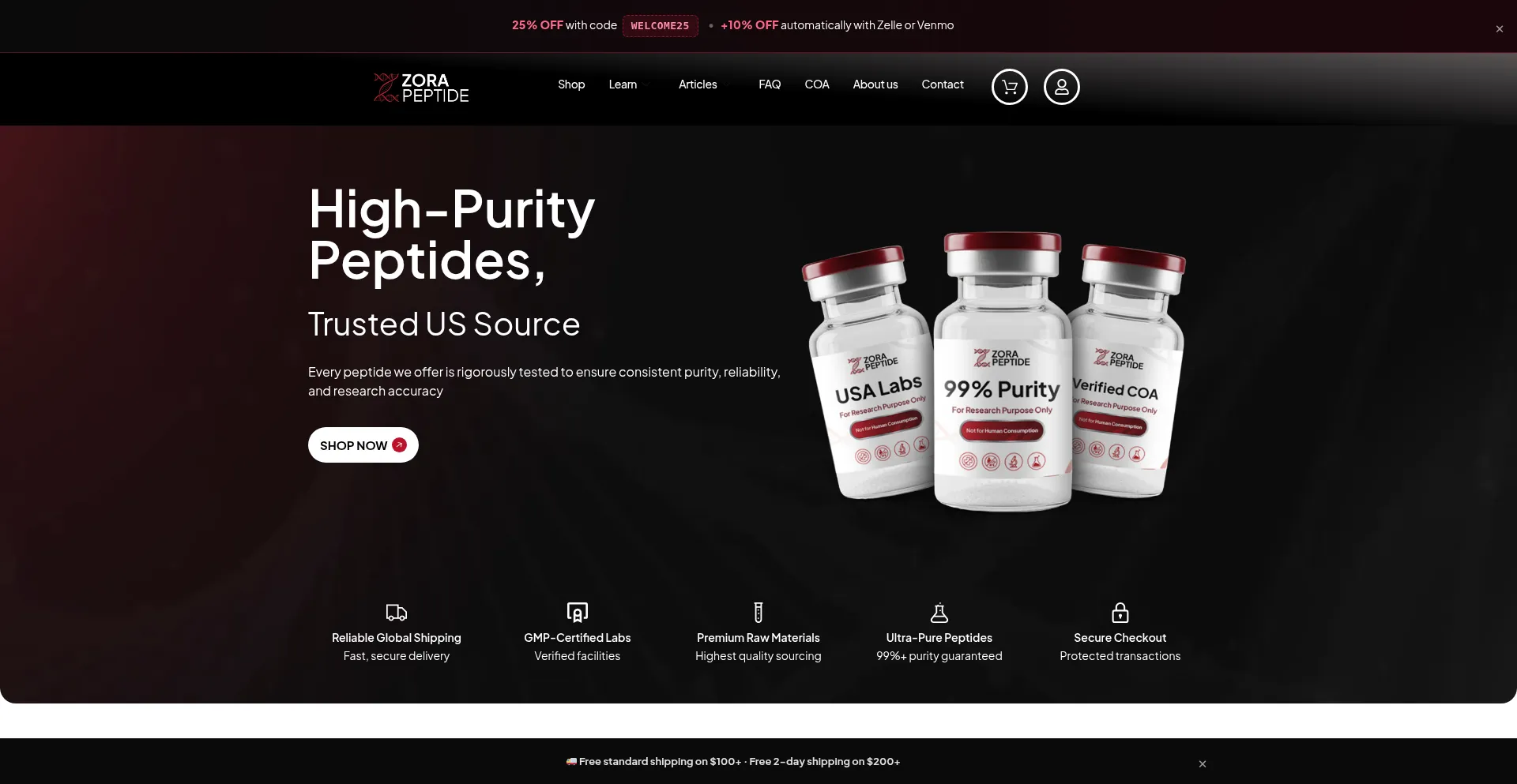Zorapeptide.com