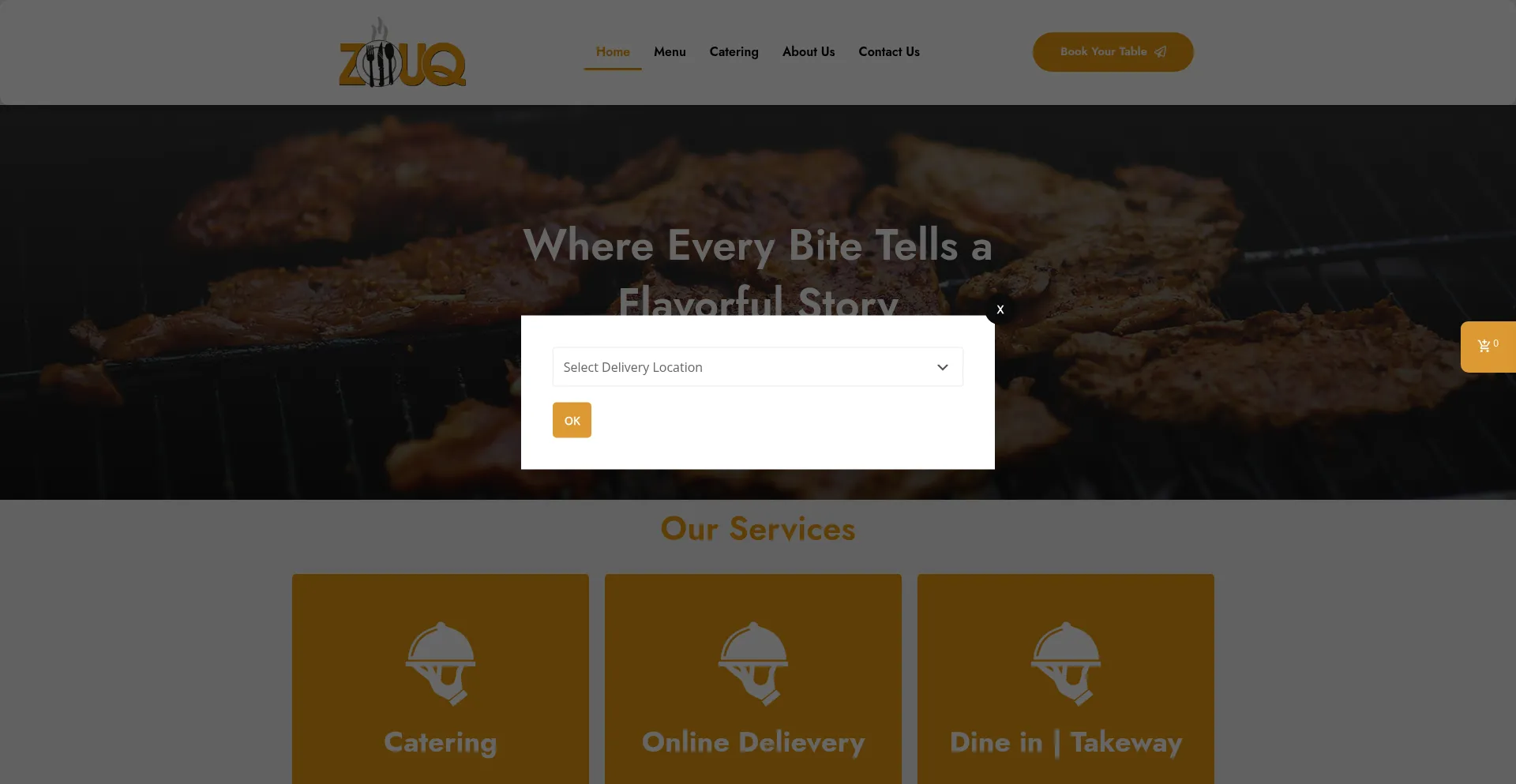 Zouqbiryani.com é Seguro e Confiável?