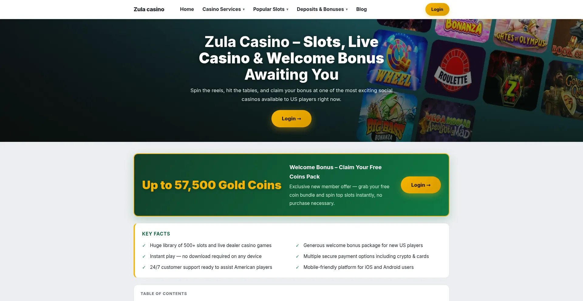 Zulacasi.com